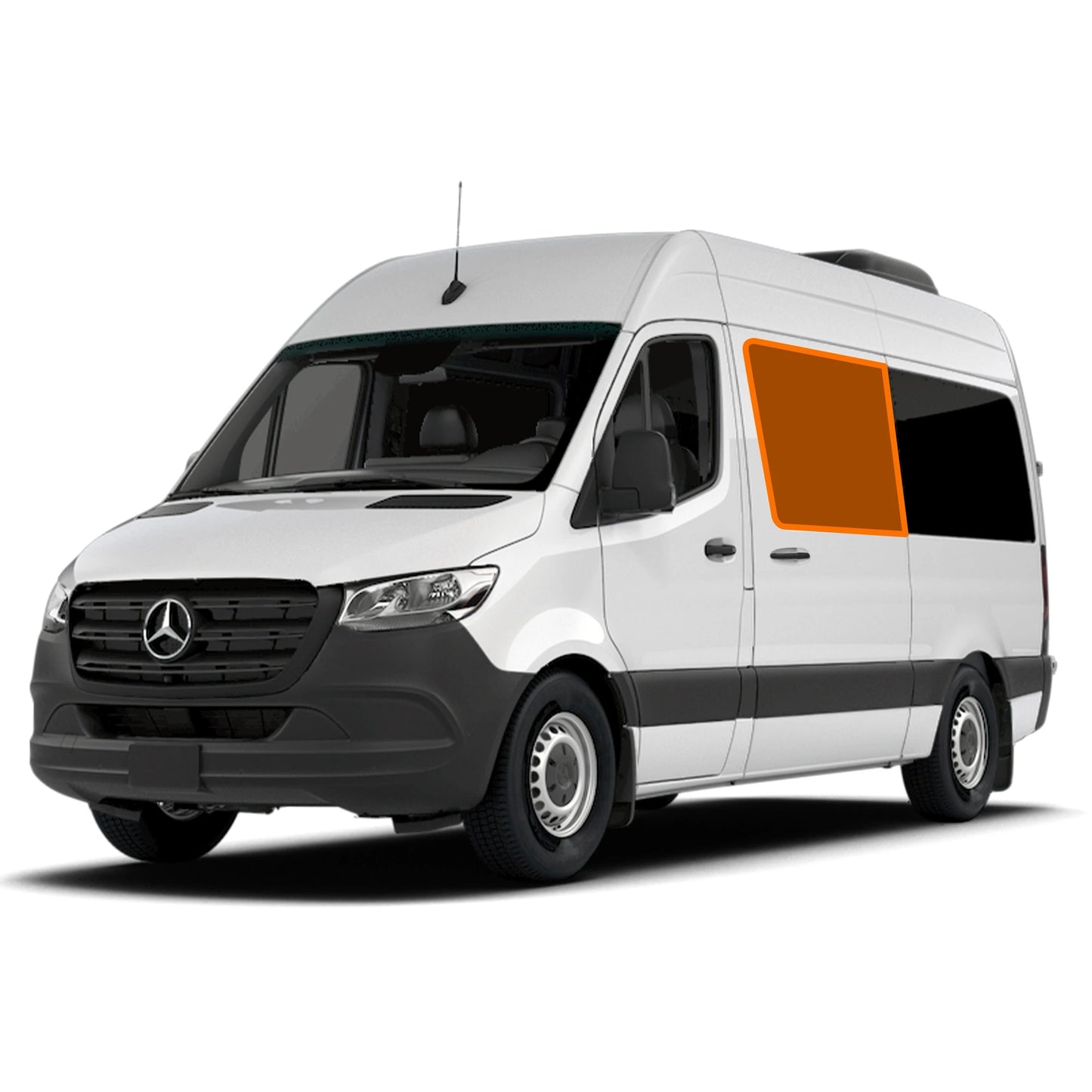Mercedes Sprinter Window Cover - Sliding Door Window
