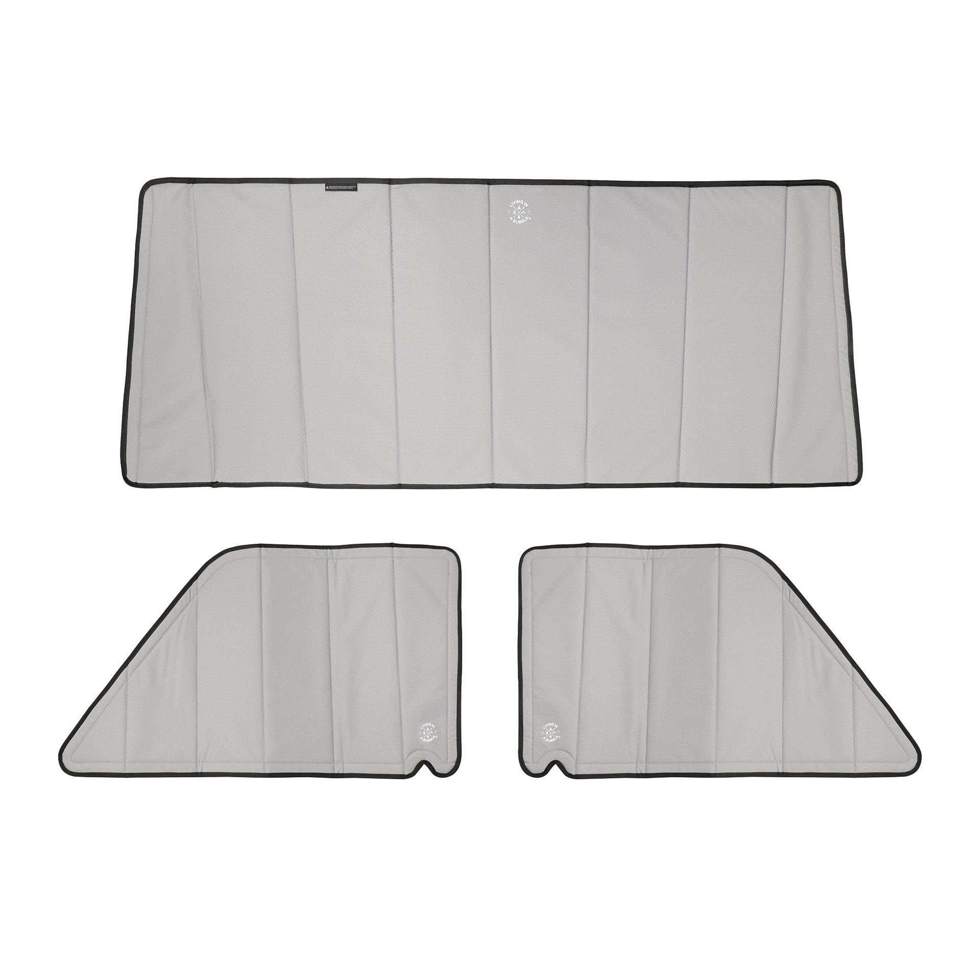 Living in a Bubble Toyota Land Cruiser Troop Carrier 75/78 Series Window Cover - 3 Pack Bundle