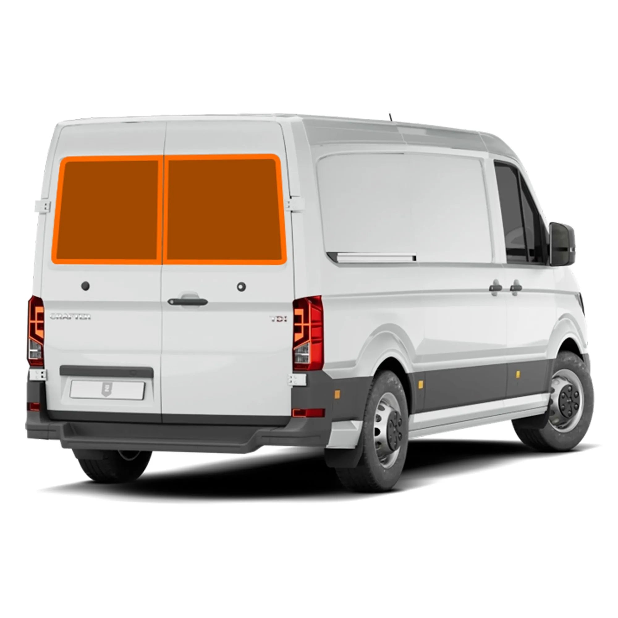 Vw Crafter Rear Volkswagen Crafter Window Cover - Rear Door Windows (Pair) – Living in ...