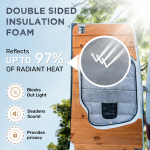 Insulated Blackout Side Door Window Cover