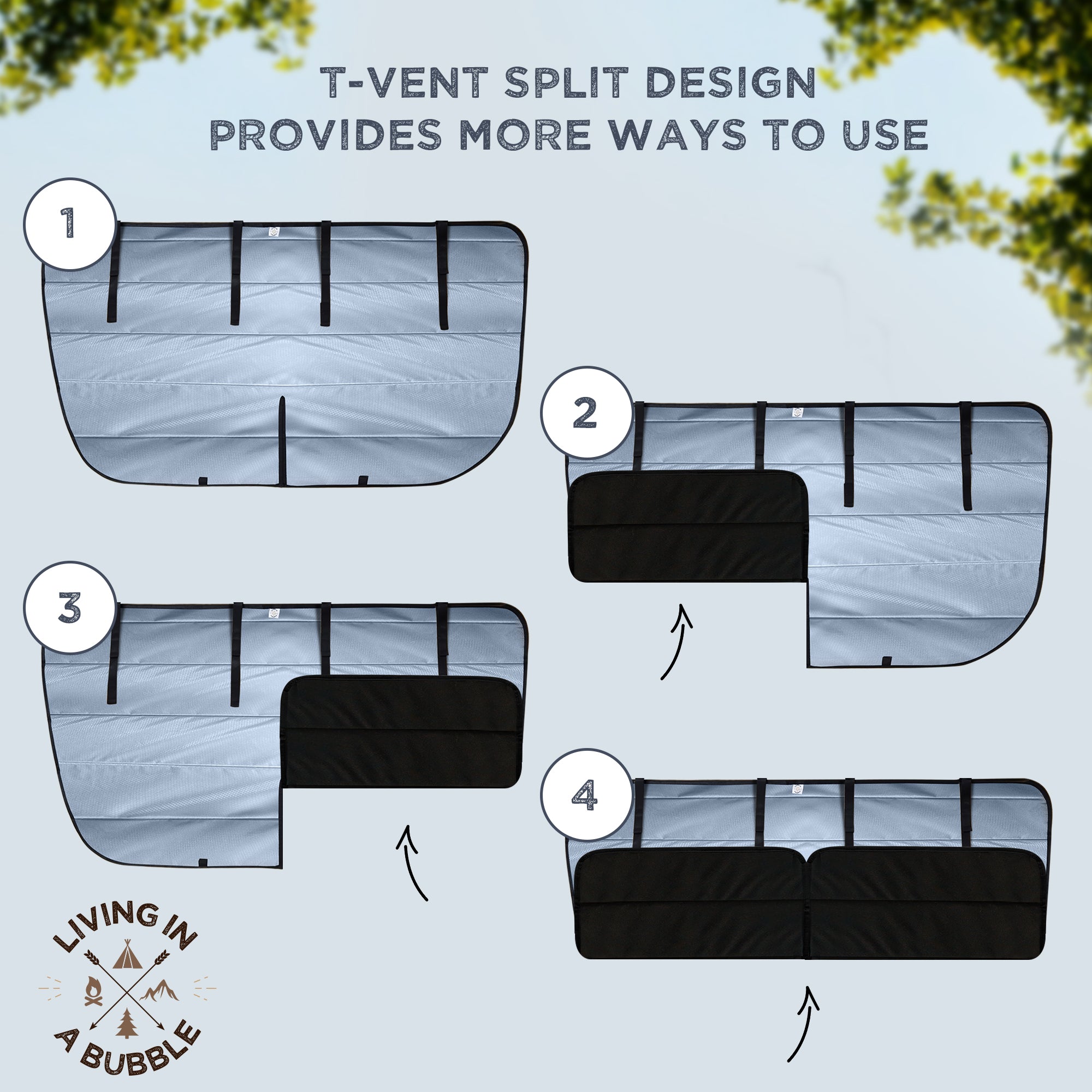 Insulated Blackout Side Door Window Cover