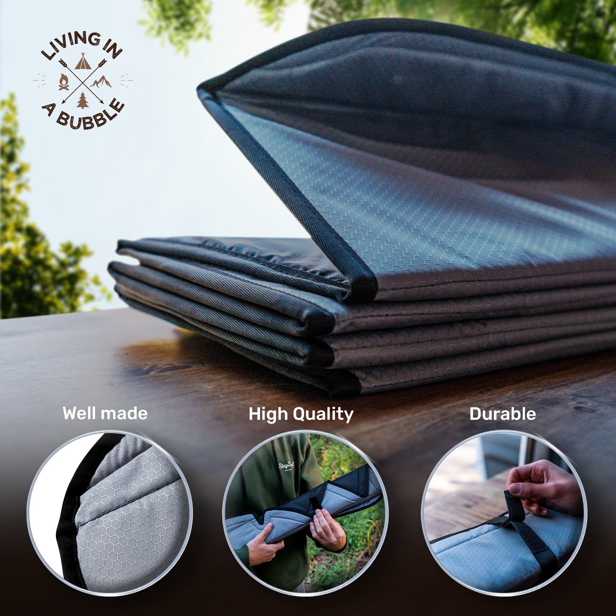 Insulated Blackout Side Door Window Cover