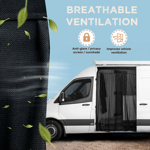 Magnetic Side Door Van Fly Screen - Standard Size