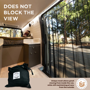 Magnetic Side Door Van Fly Screen - Standard Size