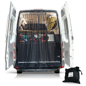 Magnetic Rear Door Van Fly Screen - Large Size